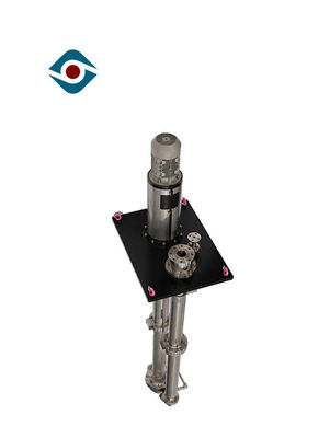 China Vertical Inline Centrifugal Submersible Sand Pump Run-dry Design Non Clog for Sewage with Fiber supplier