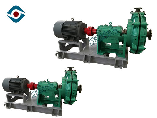 China Double Casing High Pressure Slurry Pump , End Suction Mud Pump Centrifugal Sludge Pump supplier