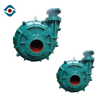 Single Stage Horizontal Industrial Slurry Pumps Dredge Pumps with Fluoro Plastic Rubber Lined supplier