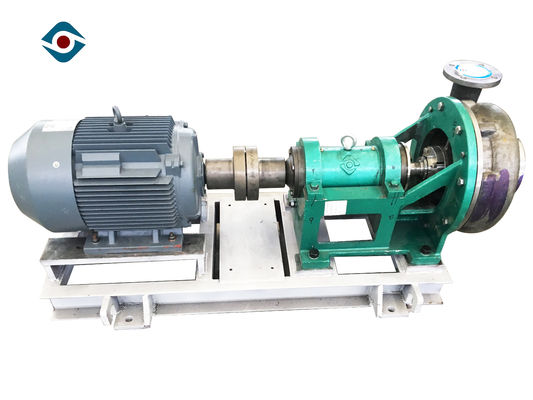 Highly Corrosive Resistant Lined Centrifugal Chemical Pump For Electricity Industry supplier