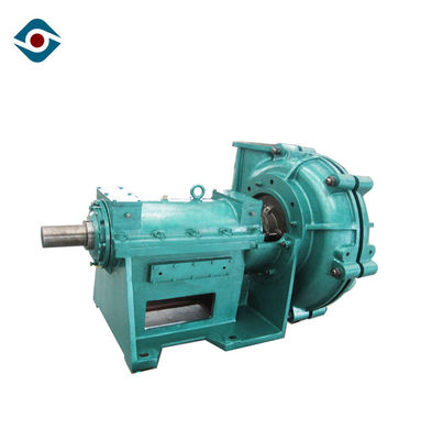 Blue High Pressure Heavy Duty Slurry Pump , Non Clogging Industrial Sludge Pump With Cover supplier